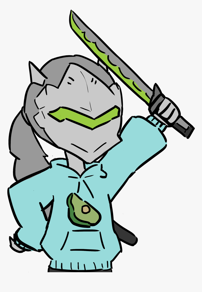 Arikadou Avocado , Png Download Clipart , Png Download - Arikadou Genji, Transparent Png