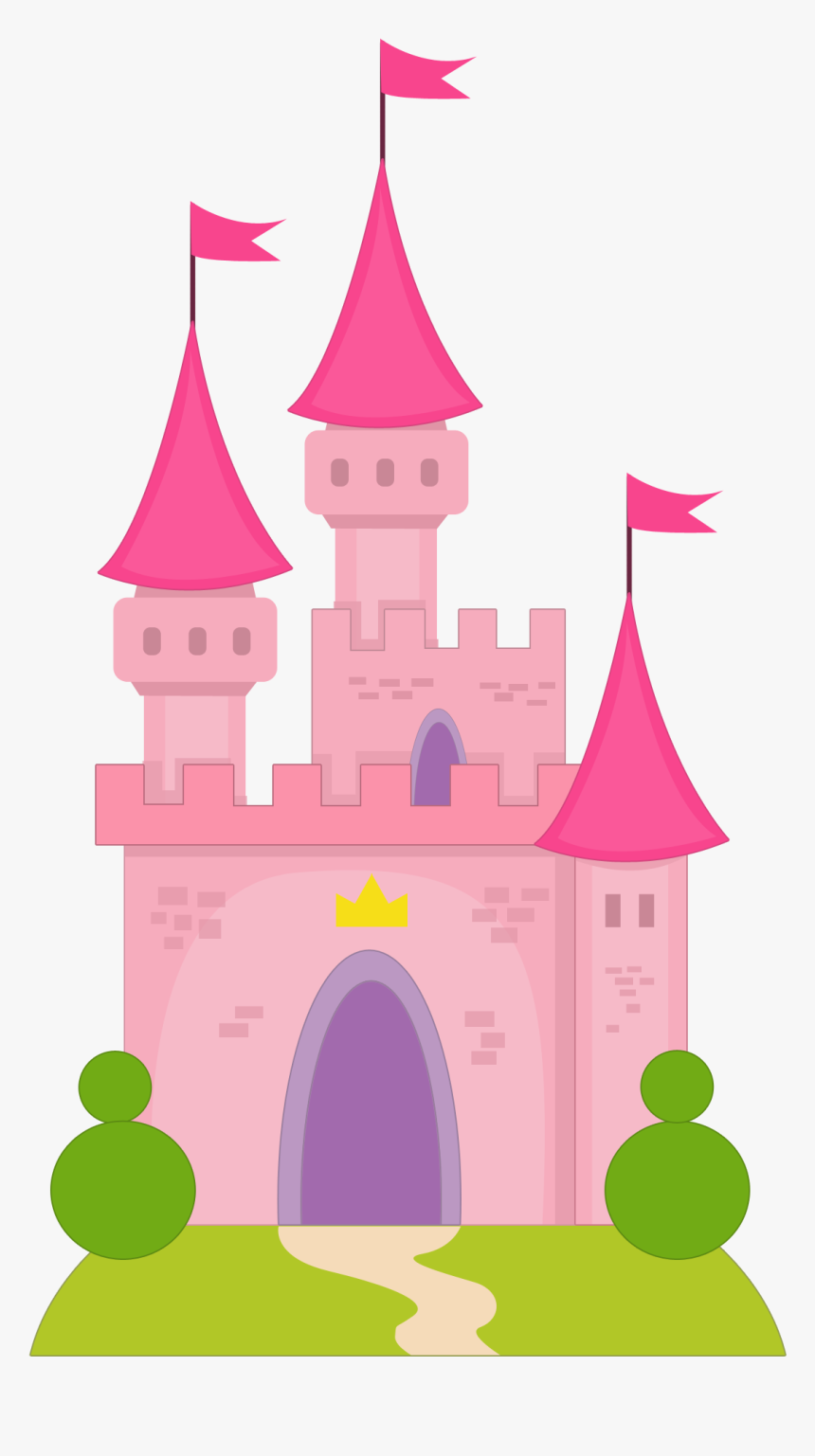Princesas E Pr Ncipes - Dibujo De Un Castillo De Princesas, HD Png Download