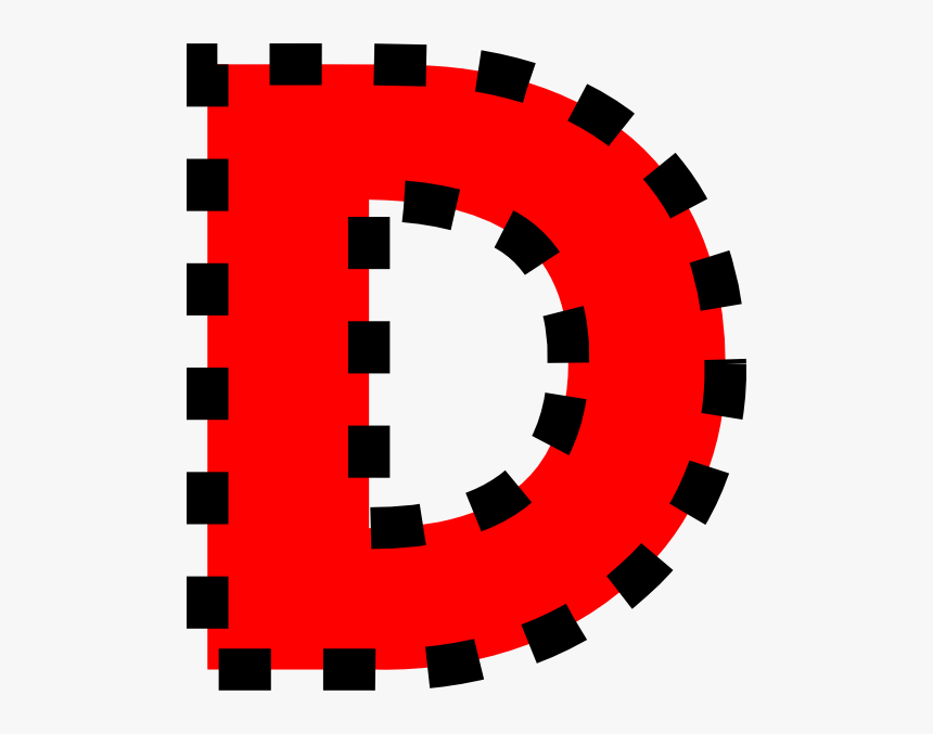Letter D Png Image With Transparent Background - Letter D Clip Art, Png Download