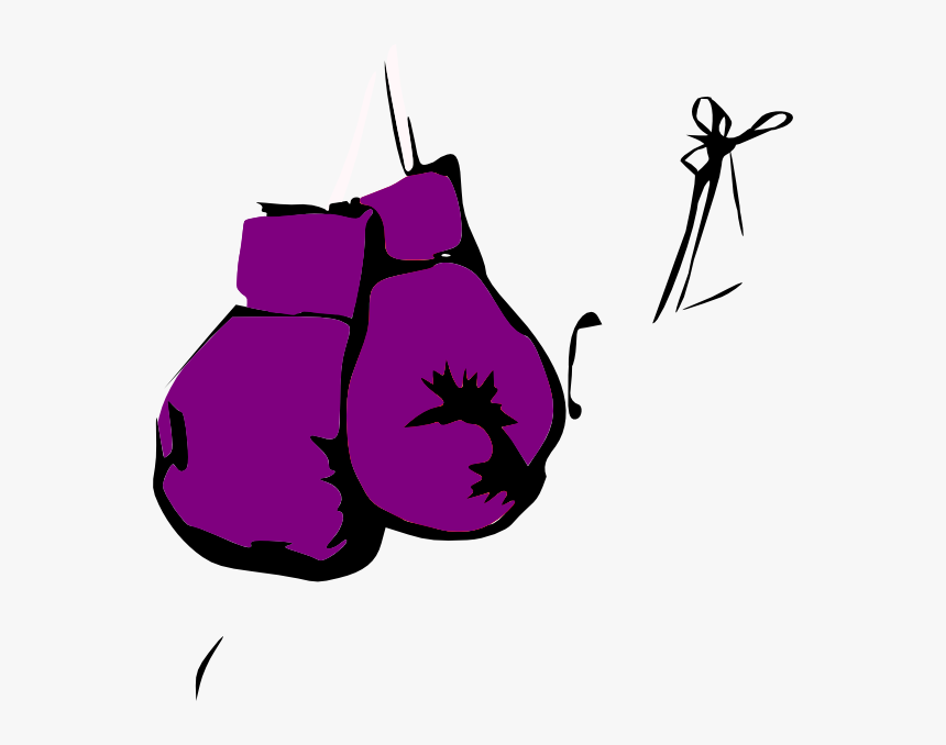 Clipart Blue Boxing Gloves, HD Png Download