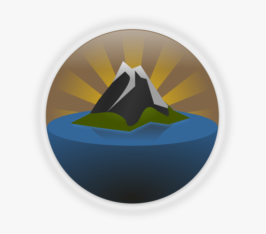 Computer Wallpaper,circle,island - Clip Art, HD Png Download