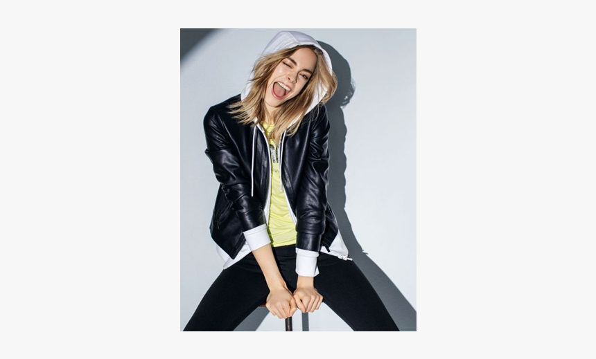 Layer - Armani Exchange 2014 Winter Leather Jacket, HD Png Download