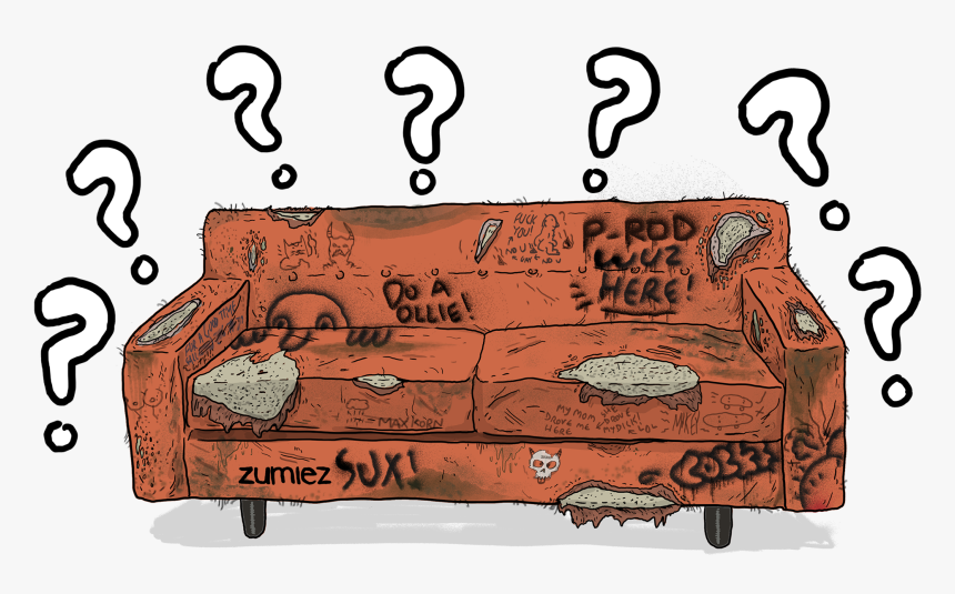 Studio Couch, HD Png Download