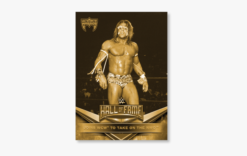 2018 Topps Wwe Ultimate Warrior Hall Of Fame Tribute - Wwe Hall Of Fame, HD Png Download
