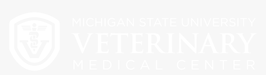 Msu Veterinary Medical Center Logo White Text Transparent - Msu Veterinary Medical Center, HD Png Download