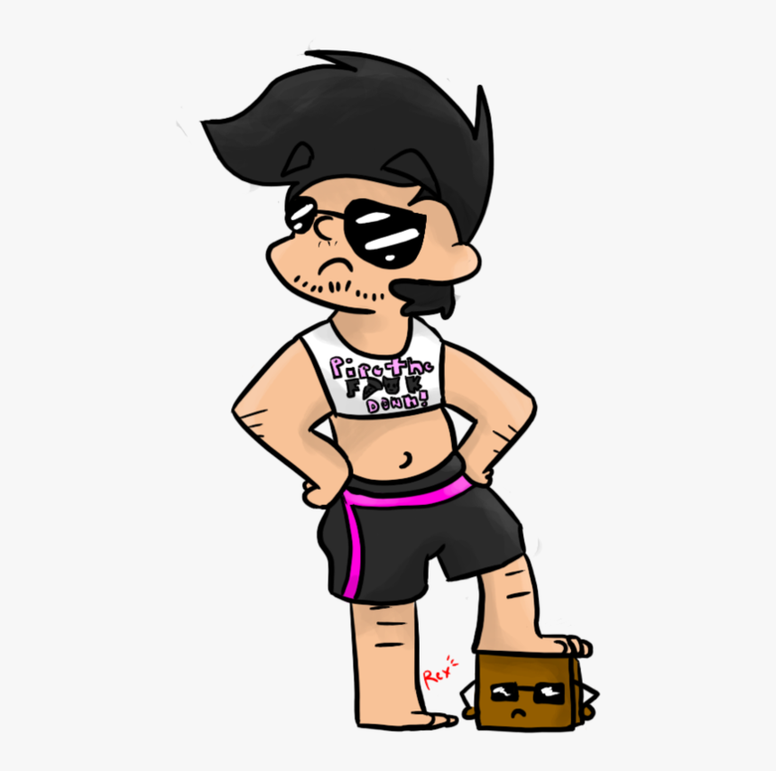 Boy February Jacksepticeye Illustration Free Hd Image - Cartoon, HD Png Download