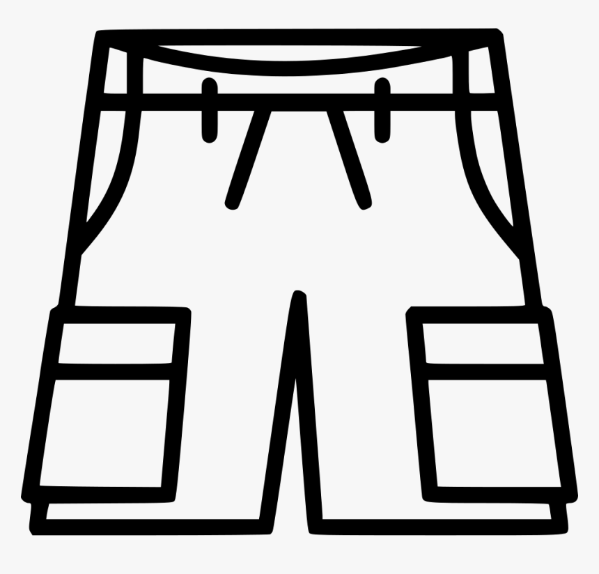 Cloth Dressing Fashion Men Short Pants - Short Pants Icon, HD Png Download