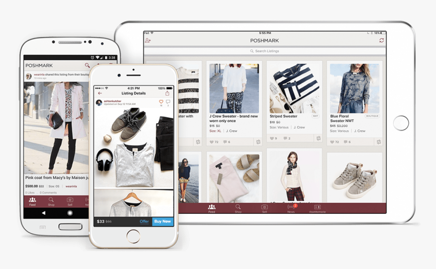 Poshmark App, HD Png Download , Transparent Png Image - PNGitem