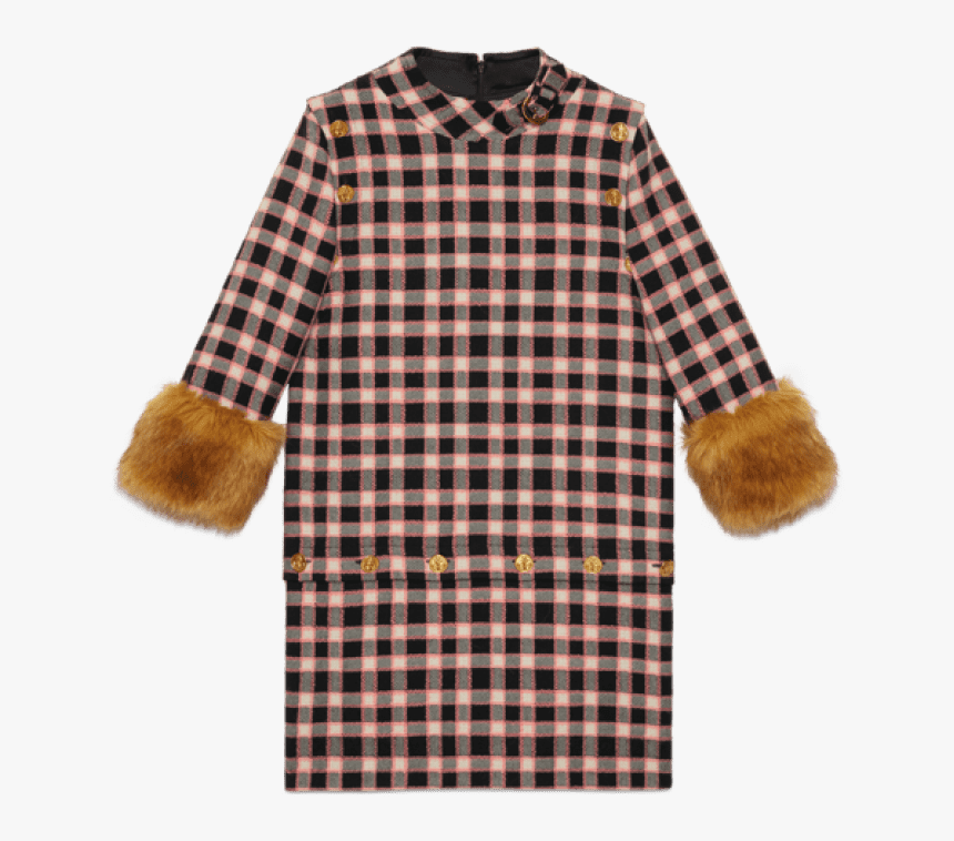 Gucci Dress - Kemeja Flanel Pria Lengan Pendek, HD Png Download