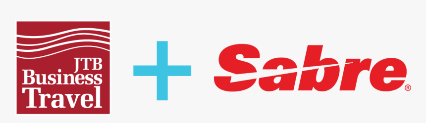 Jtb And Sabre Partner Logos - Cross, HD Png Download