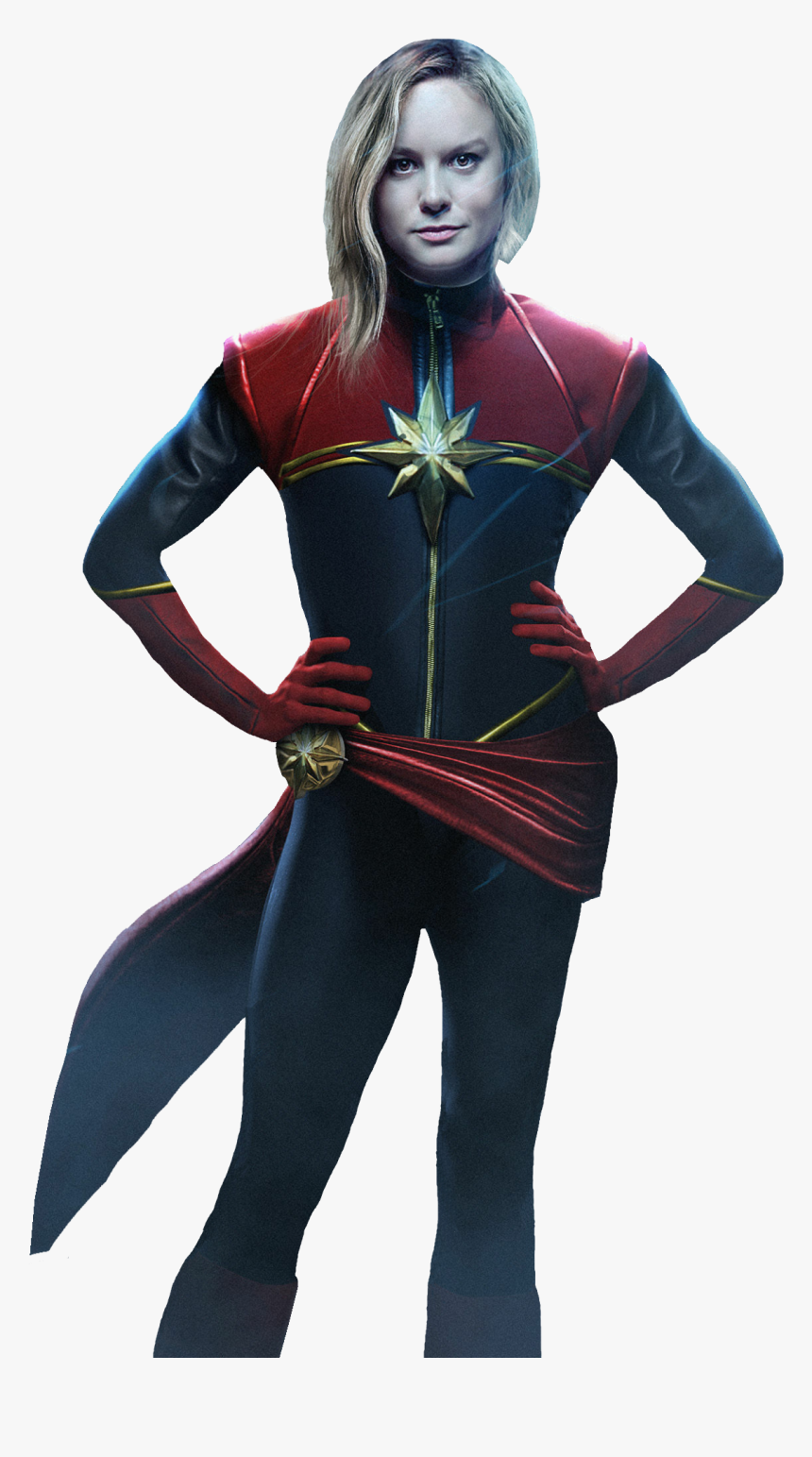 Larson Wanda Captain Johnny Maximoff Danvers Blaze - Brie Larson Captain Marvel Transparent, HD Png Download