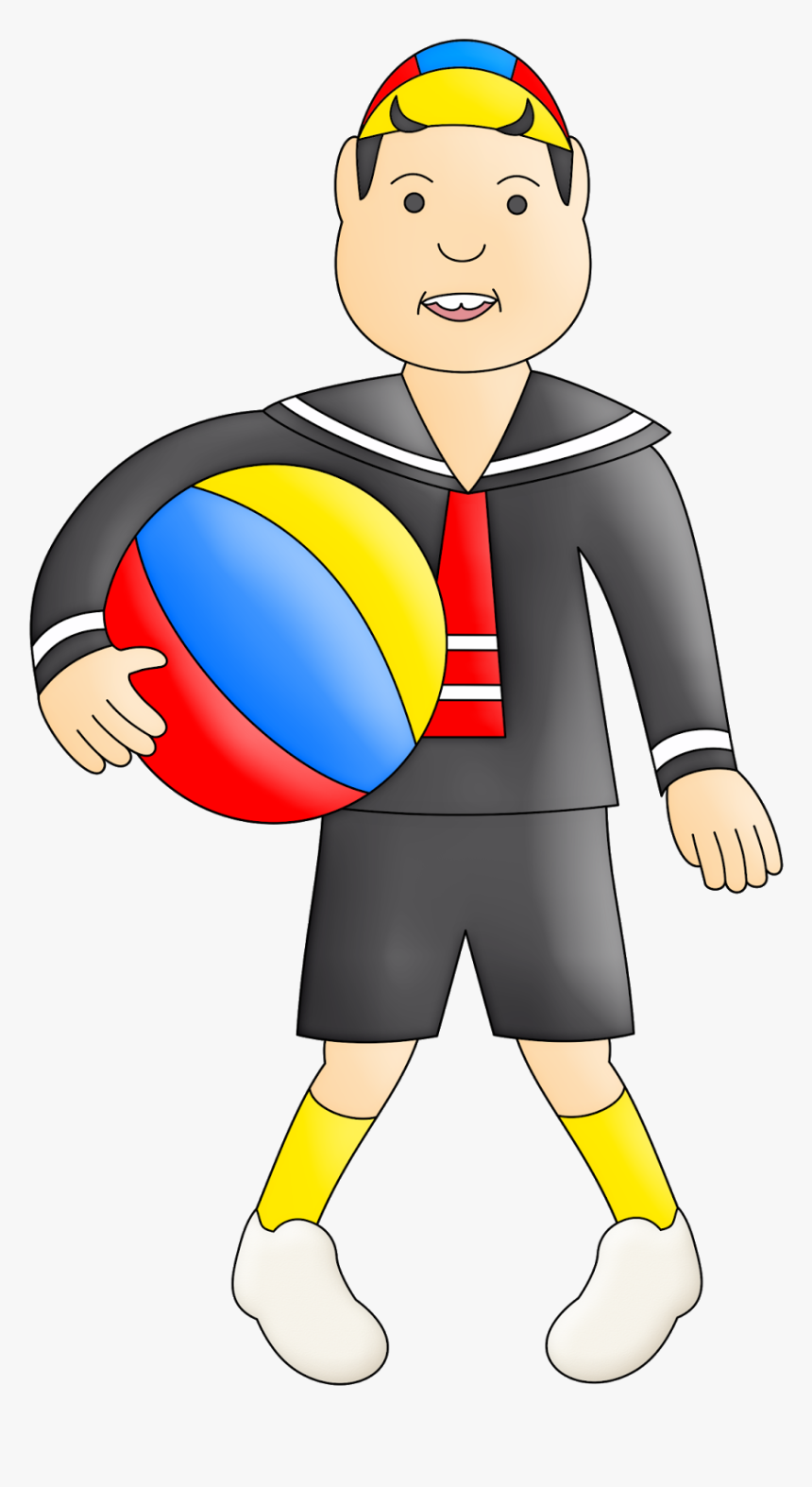 El Chavo Pretty Clipart 035 Abigail - El Chavo Ball, HD Png Download