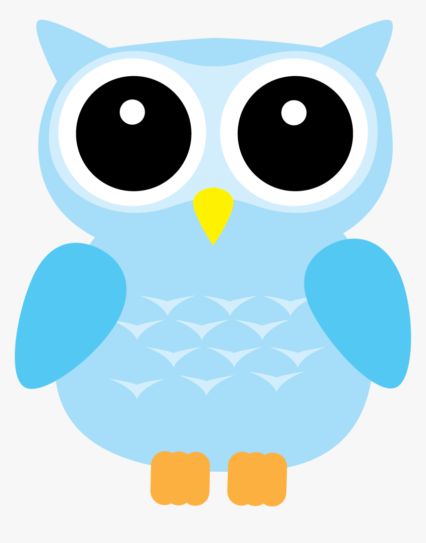 Thumb Image - Owl Clip Art Blue, HD Png Download