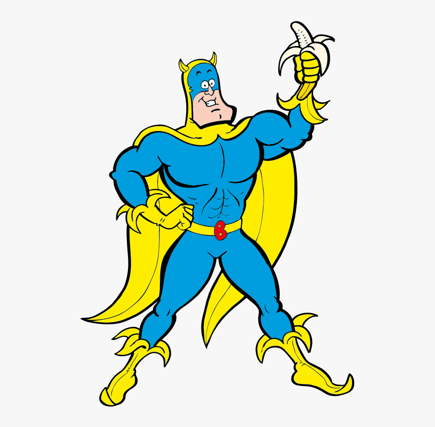 Banana Superhero, HD Png Download