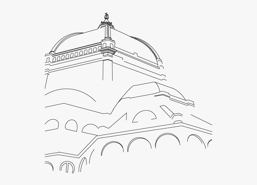 Coloring2 - Arch, HD Png Download