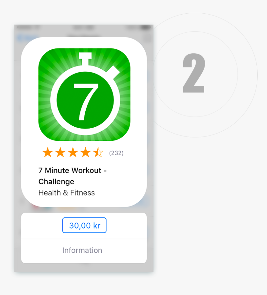 The Force Touch For A Quick Overview Of The App - 7 Minute Workout App, HD Png Download