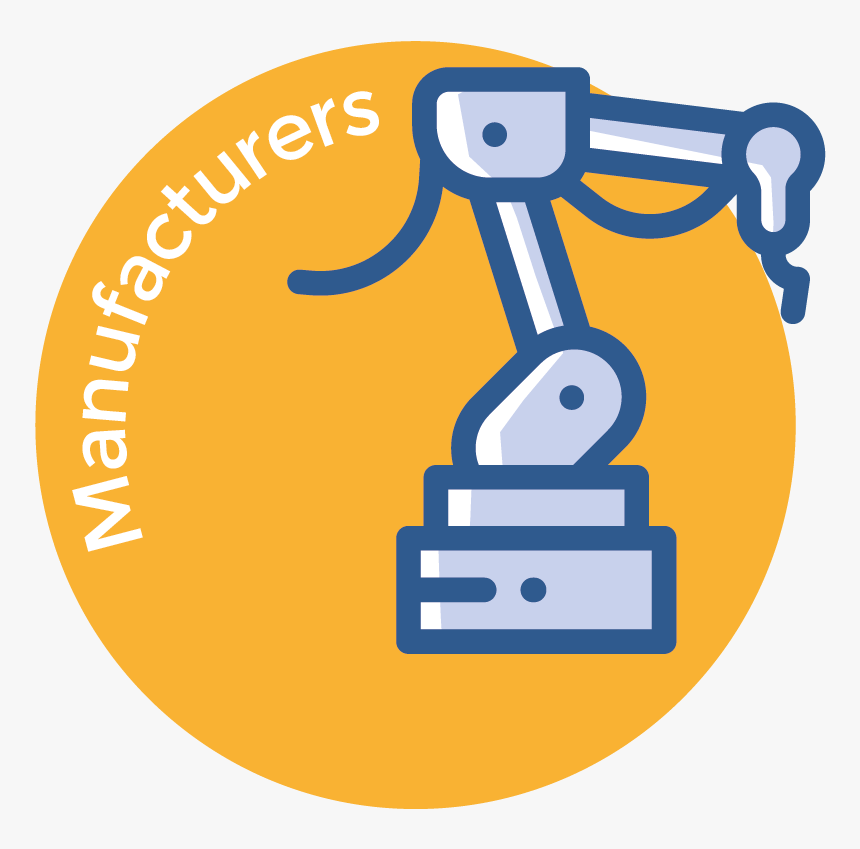 Icon Manufacturers - Industrial Robot, HD Png Download