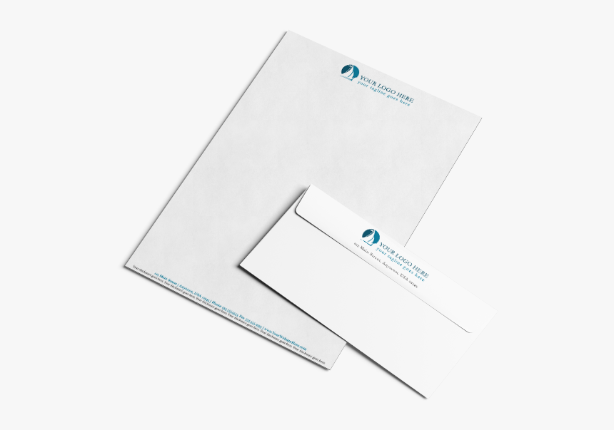 Company Letterhead And Envelope - Paper, HD Png Download