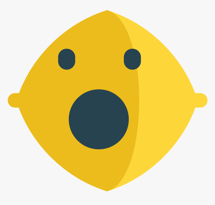 Transparent Amazed Emoji Png - Circle, Png Download