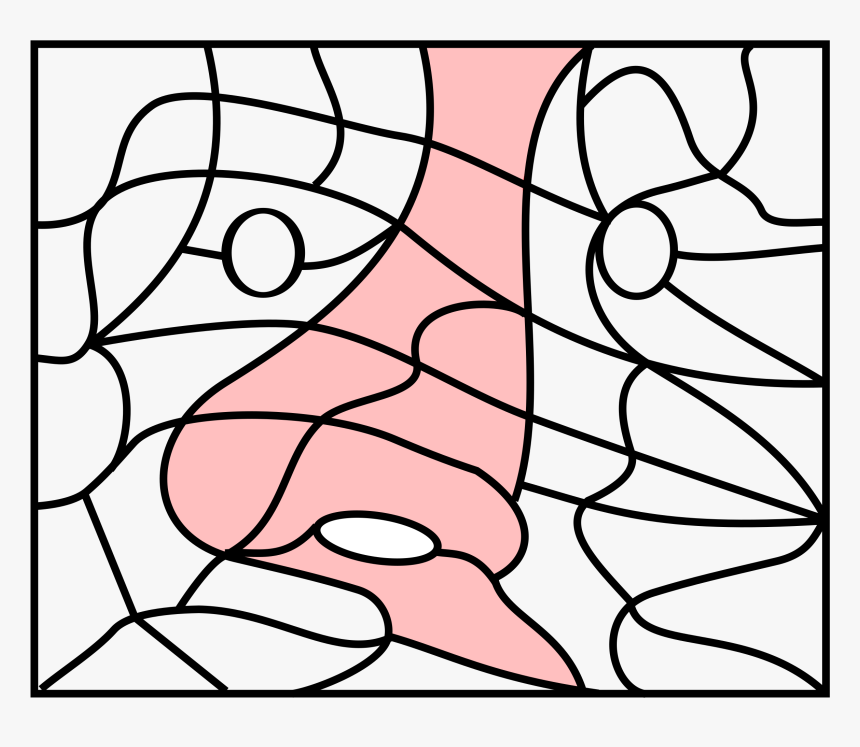 Transparent Puzzle Icon Png - Puzzle Picture Of A Nose, Png Download