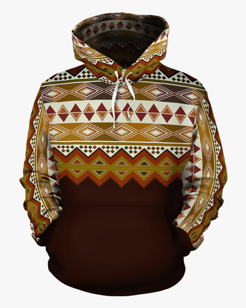Pattern African Haft 1 All-over Hoodie 
 Class - Hoodie, HD Png Download