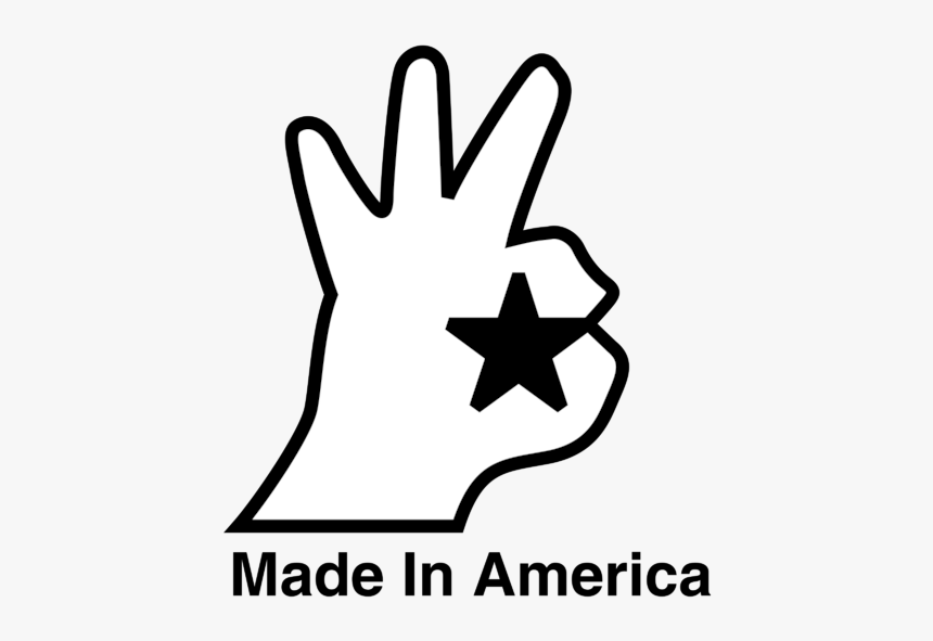 Made In America Hand Symbol, HD Png Download