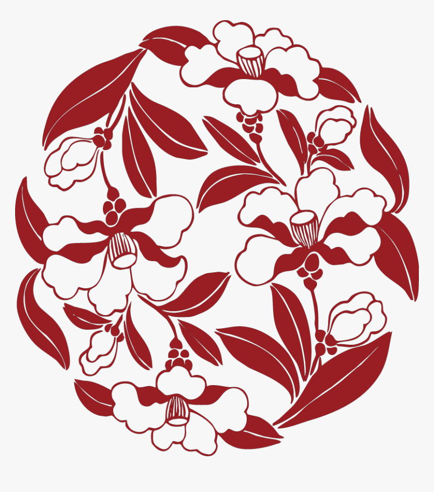 Blue And White Motif - 青花 圖案, HD Png Download