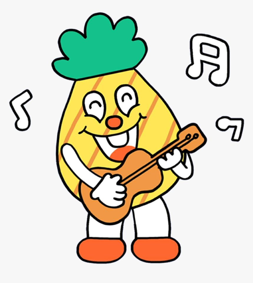 #pineapple #mochi #kawaii #cute #softbot #png - Cartoon, Transparent Png