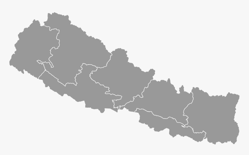 Vector Nepal Map Png, Transparent Png