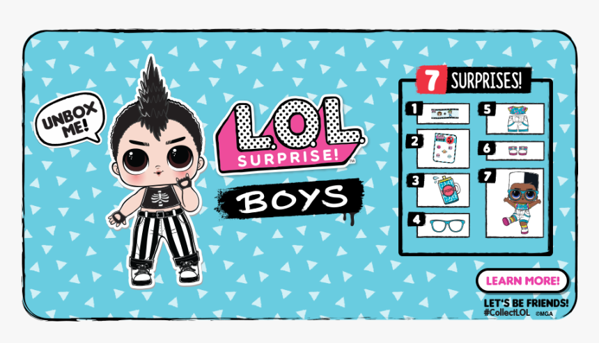 Lol Sürpriz Boys, HD Png Download