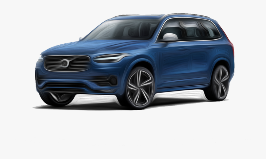 Transparent Suv Car Png - 2017 Volvo Xc90 T5 R Design, Png Download