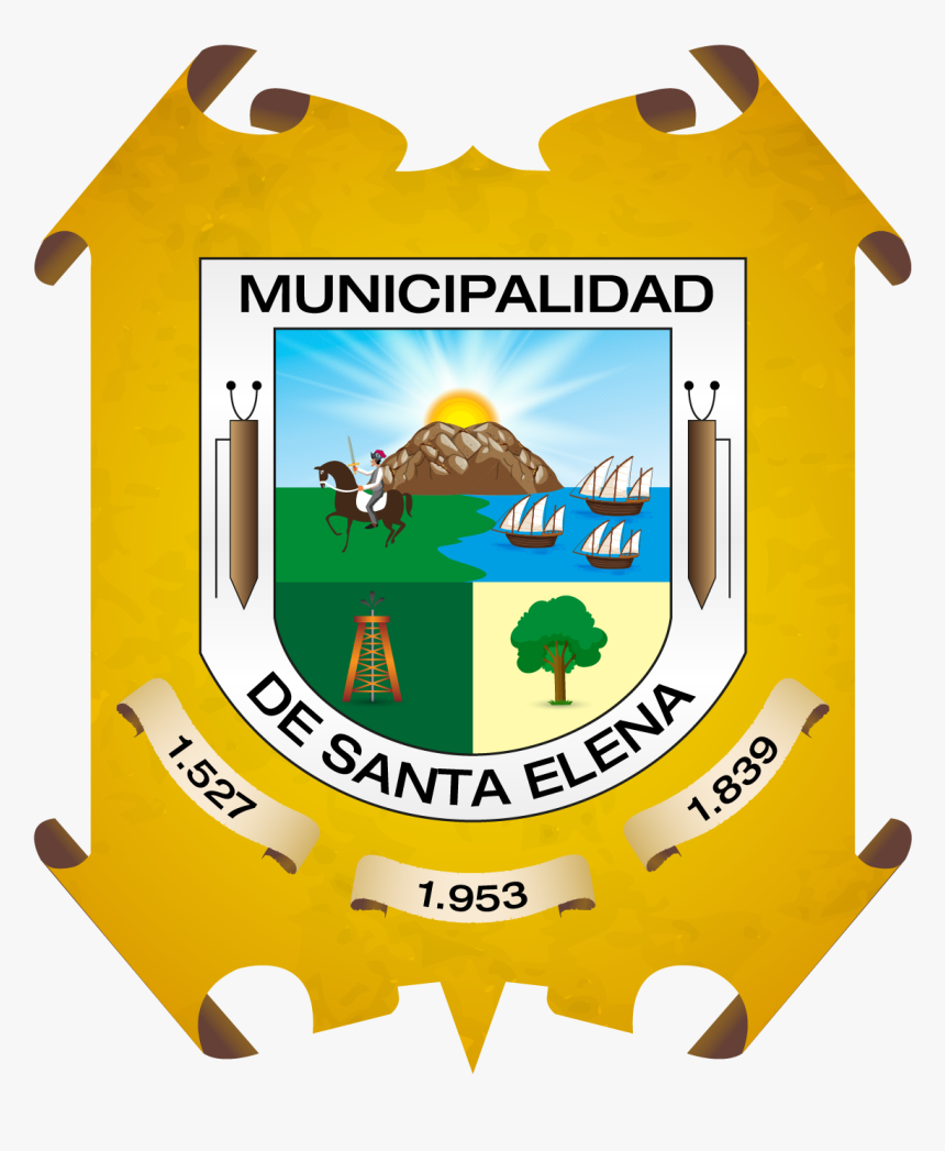 Escudo Del Cantón Santa Elena, HD Png Download
