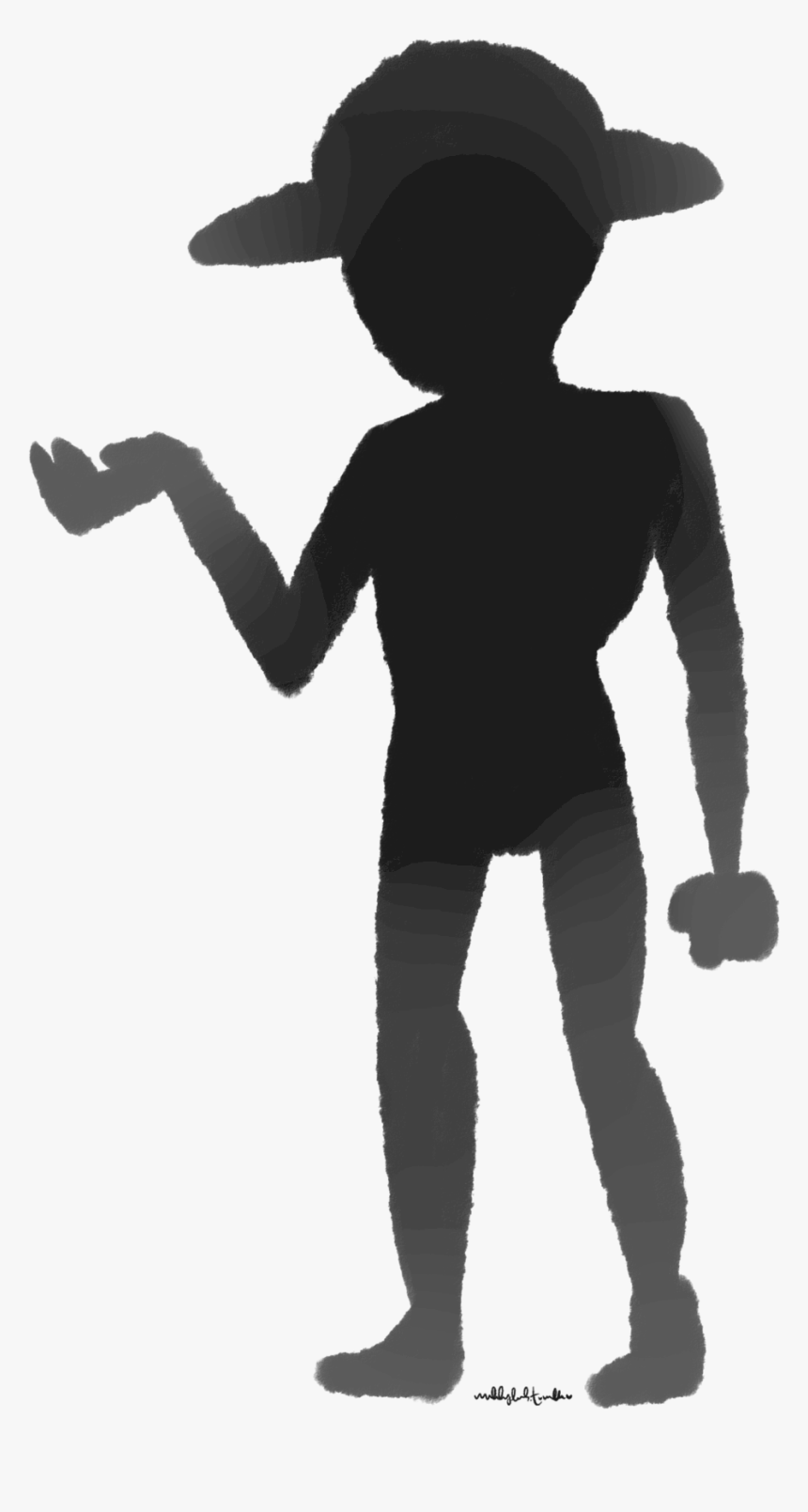 Outline Essay Clip Art - Black And White Human Outline, HD Png Download