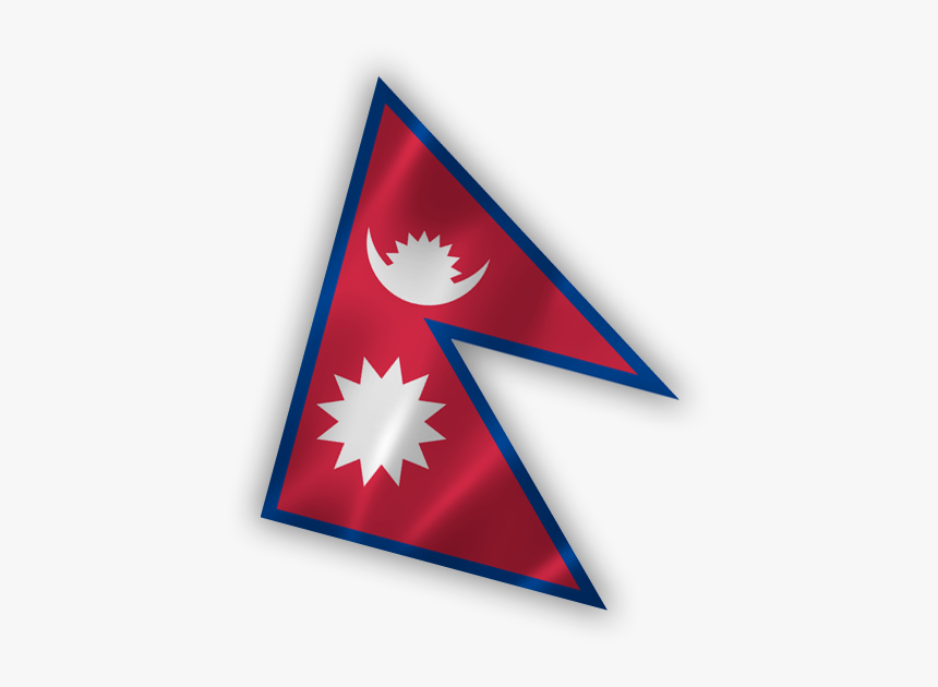 Nepal With India Flag, HD Png Download