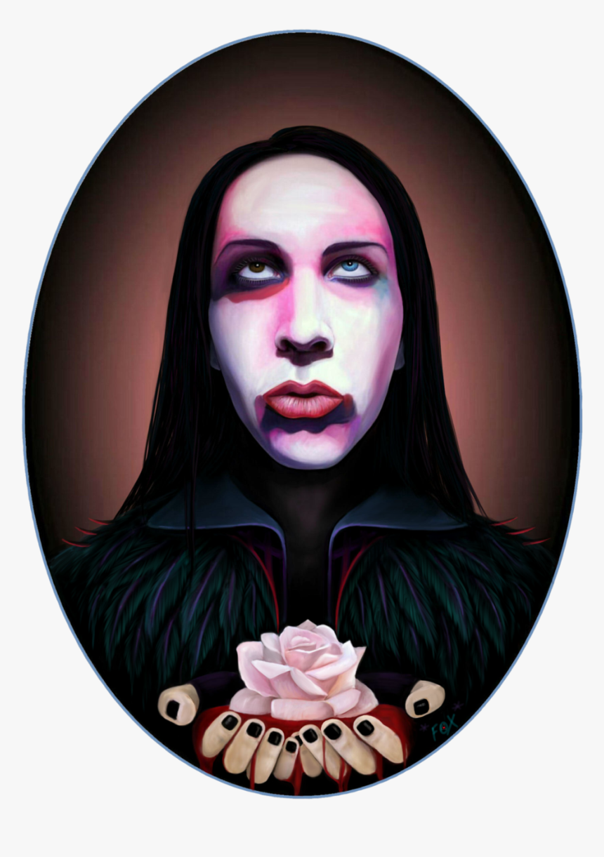 Clip Library Download Disengaged By As Marilyn Manson - Marylin Manson Png, Transparent Png
