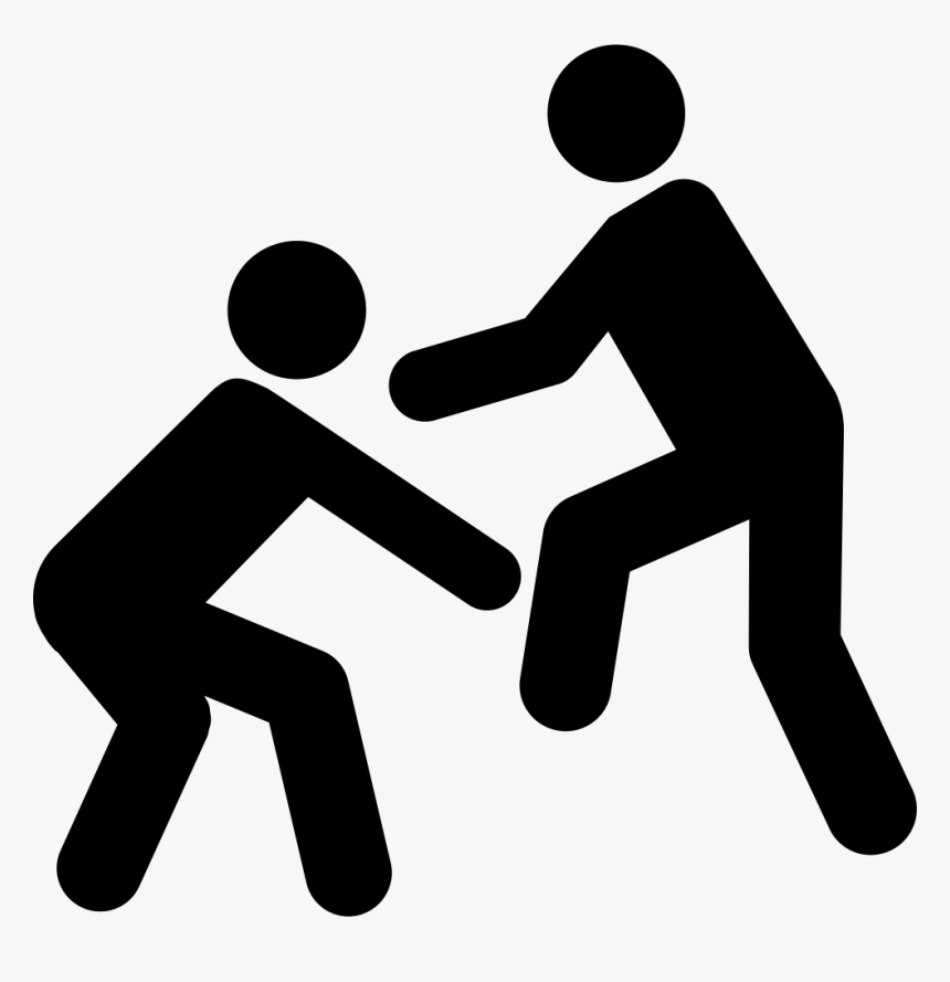 Pentathlon Individual Silhouettes Couple - Imagenes De Iconos Individuales, HD Png Download