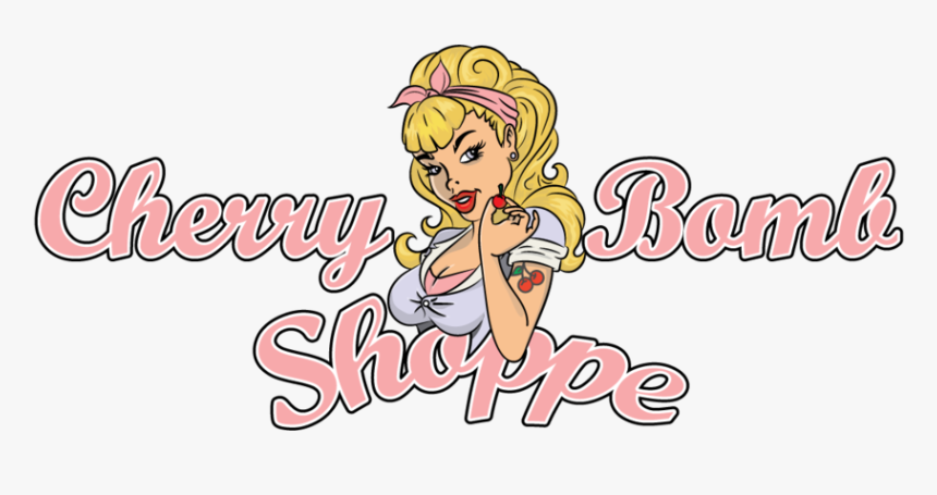 Cherry Bomb Vinyls 
 Itemprop Logo - Cartoon, HD Png Download