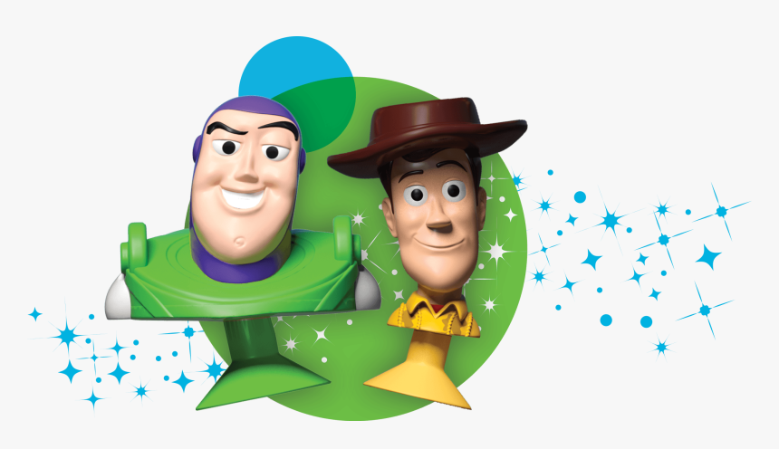 Transparent Buzz And Woody Png - Cartoon, Png Download