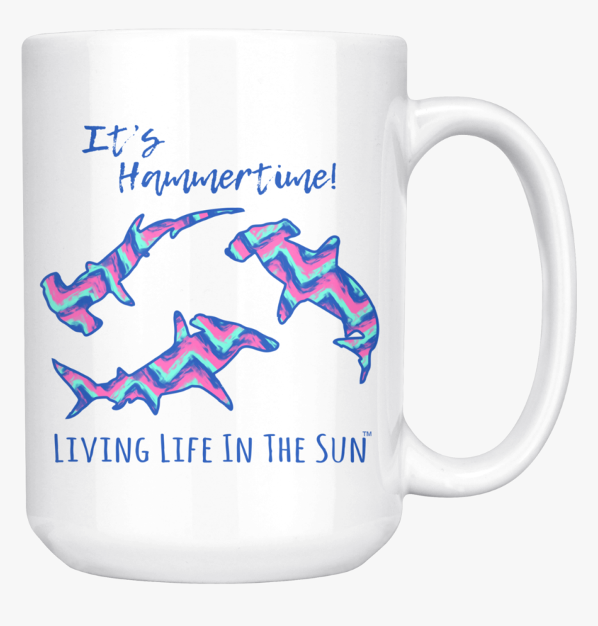It S Hammertime, Coffee Mug, Shark Cup, Shark Mug, - Beer Stein, HD Png Download
