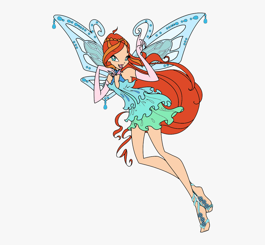 Winx Club Clip Art - Cartoon Bloom, HD Png Download
