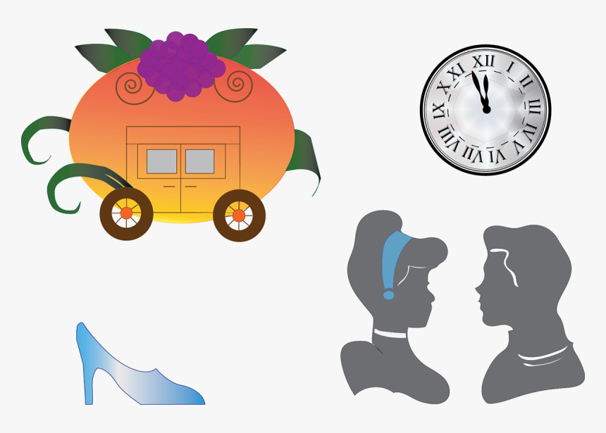 Transparent Pumpkin Carriage Png - Cinderella, Png Download