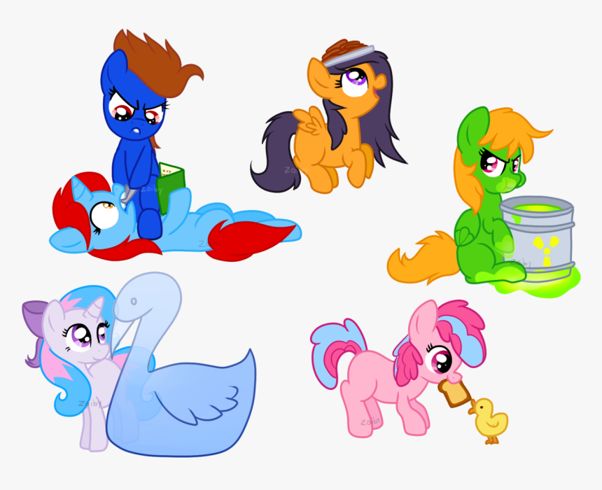 Zoiby, Blank Flank, Book, Bread, Dentist, Duck, Ice, - My Little Pony Biscuit Cutie Mark, HD Png Download