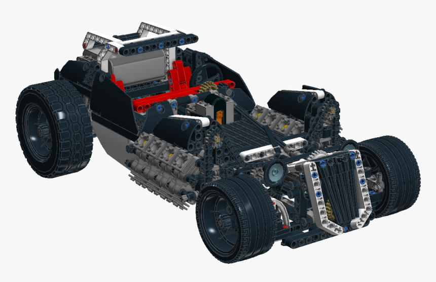 Hotrod - Lego Hot Rod Front Suspension, HD Png Download
