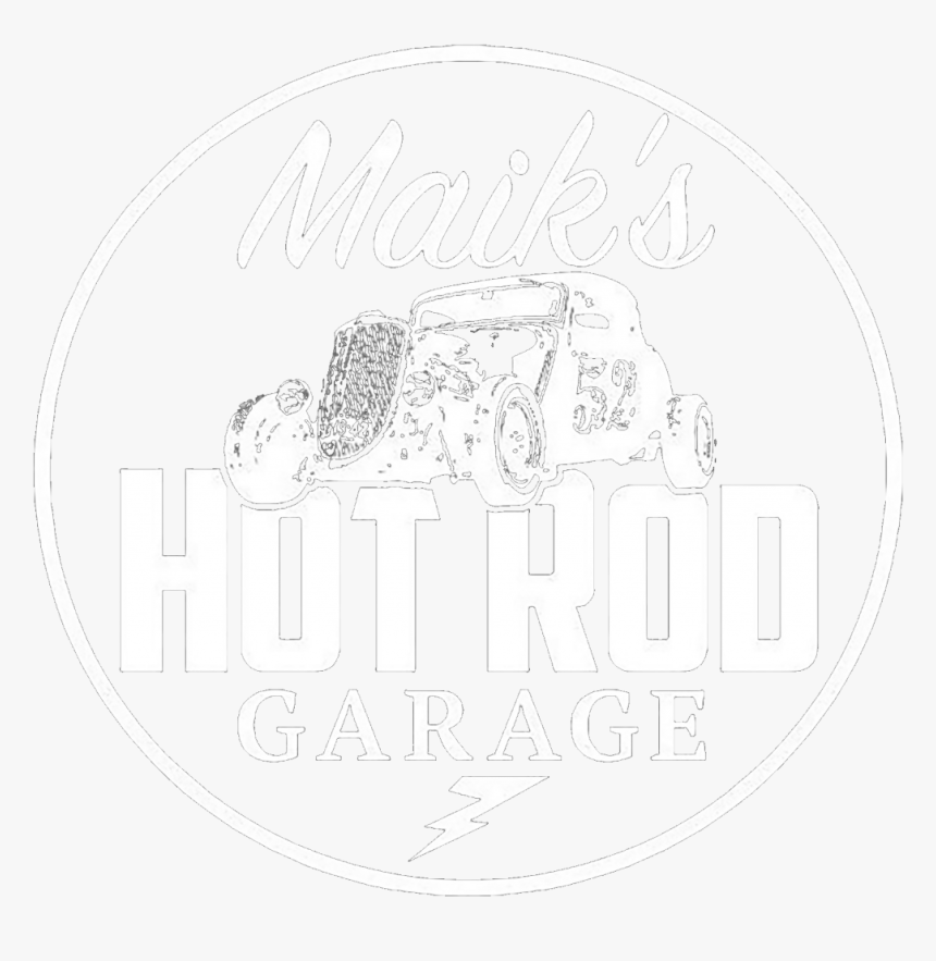 Maik S Hotrod Garage - Label, HD Png Download