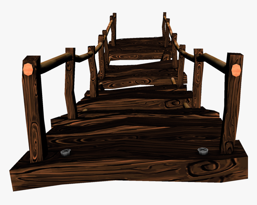 Wooden Bridge Png Transparent Image - Bed Frame, Png Download