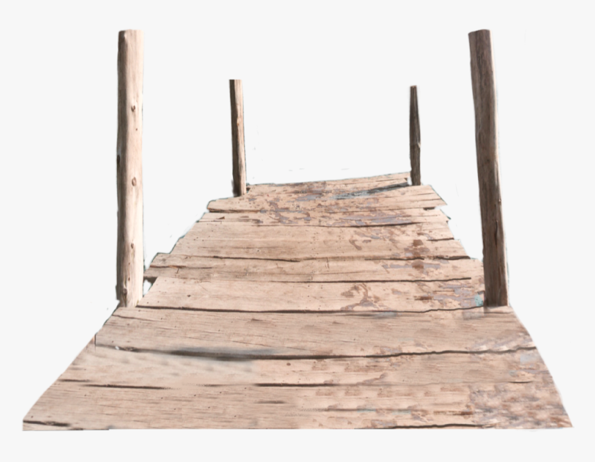 #wooden Bridge	#axletree #bridge Beach #sea Passage - Plank, HD Png Download