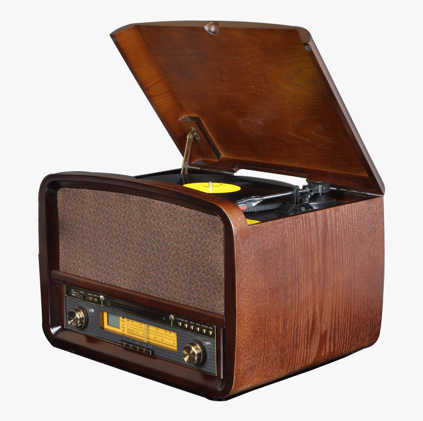 Transparent Vintage Radio Png - Phonograph Music Player, Png Download
