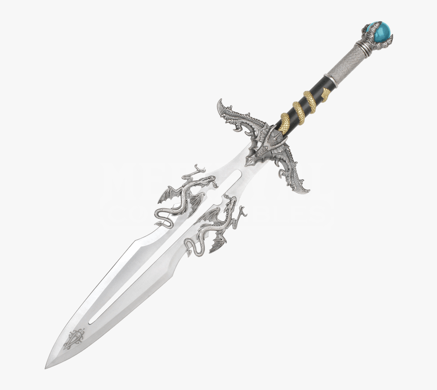 Transparent Medieval Sword Png - Medieval Dragon Sword, Png Download