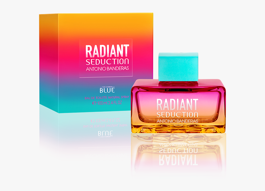 Transparent Antonio Banderas Png - Blue Seduction Radiant Woman 100 Ml Edt Spray, Png Download