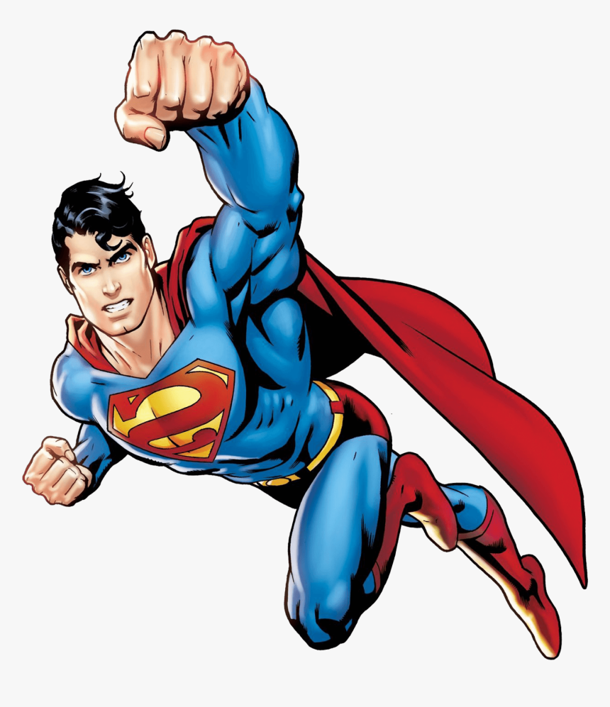 Cartoon Superman Transparent Image - Супермен Пнг, HD Png Download